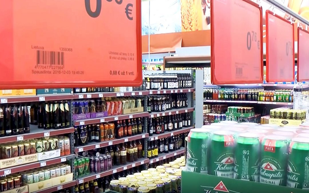 В Литве хотят смягчить порядок продажи алкоголя