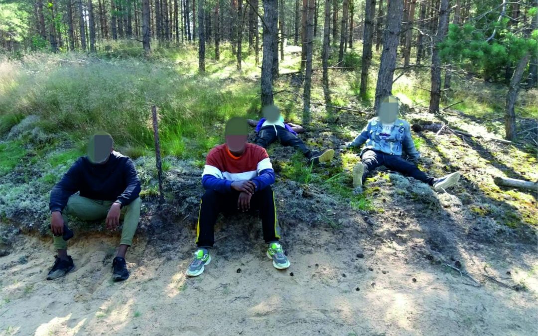 В Литву пробрались еще 5 групп нелегальных мигрантов, задержаны 36 человек
