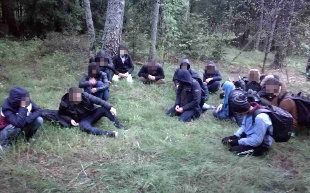 В Литву в этом году незаконно перебрались уже свыше 3 тысяч мигрантов