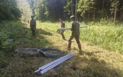 К белорусской границе направляются дополнительные войска