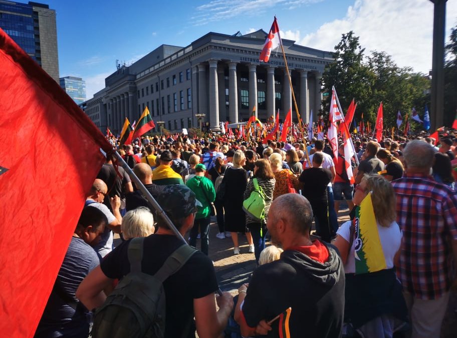 Акция протеста в пятницу состоится, возможно даже у Сейма