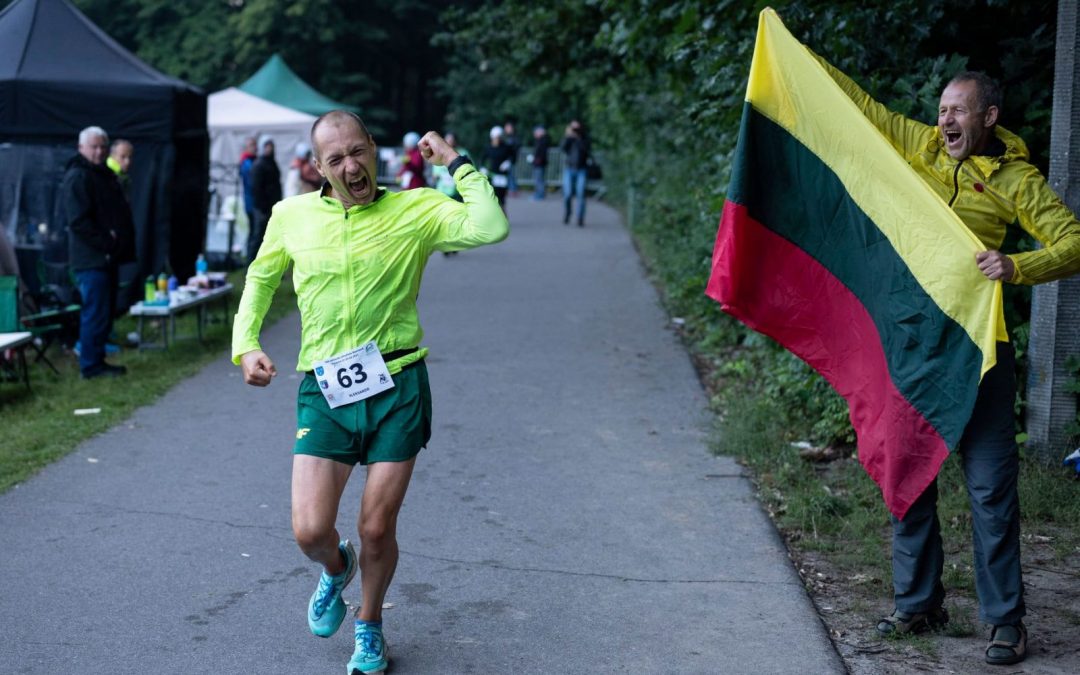 Литовский бегун А. Сорокин поставил мировой рекорд, прошлый не могли побить почти 25 лет