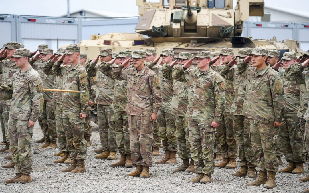 Президент открыл новый лагерь для батальона США: «Это наша гарантия безопасности»
