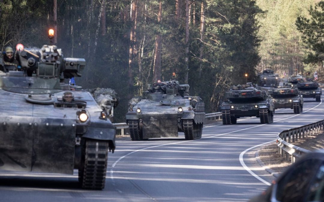 В Литву направляют ещё пять тысяч солдат союзников по НАТО