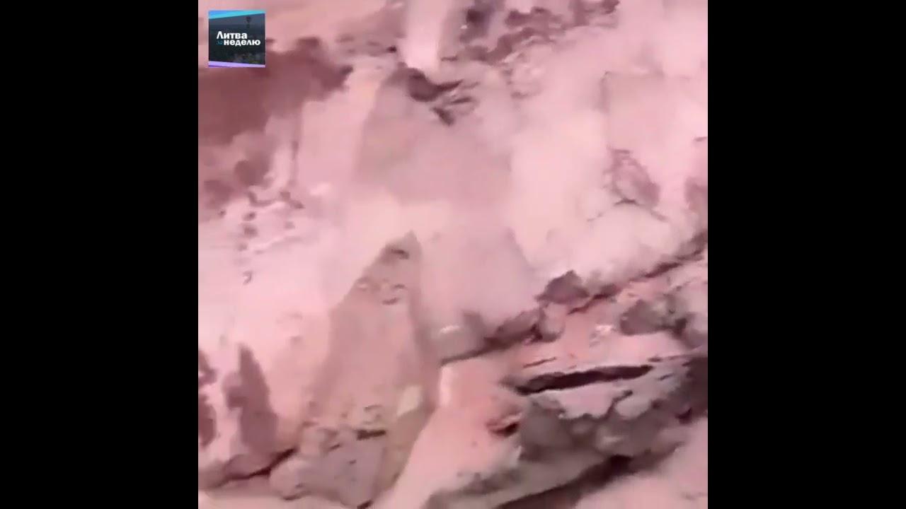 Южный циклон принёс в Литву разрушения (видео)