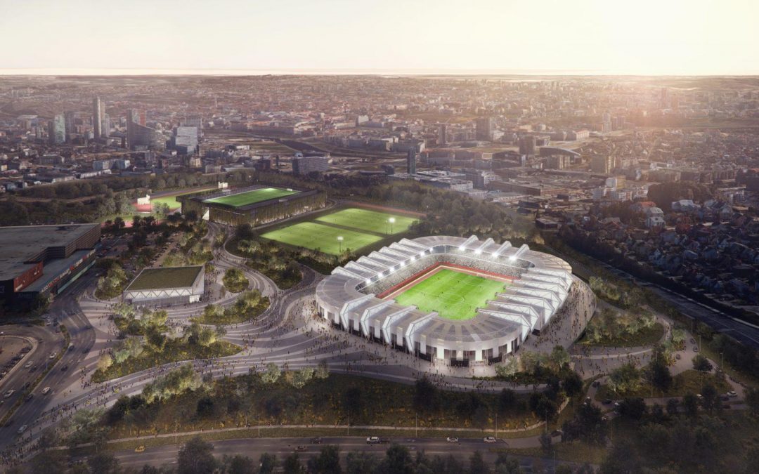 Начало реализации Национального стадиона в Вильнюсе положено — мэр