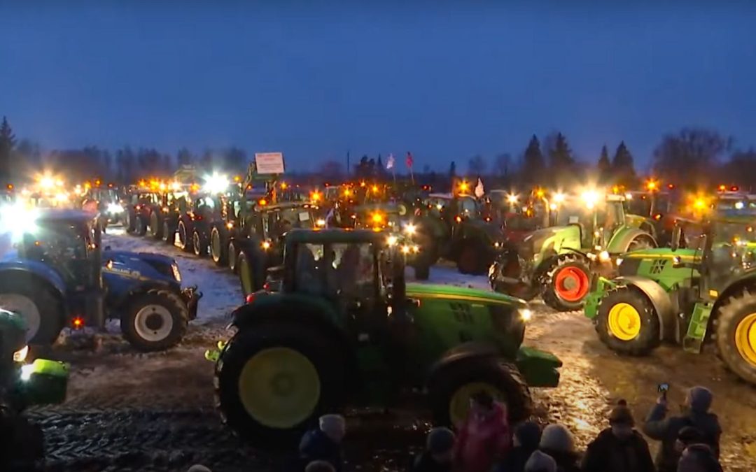 Неужели фермеры утопят столицу Литвы в навозе? 
