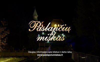 Фестиваль света Paslаpčių miškas в Литовском этнографическом музее продлевается до 23 февраля